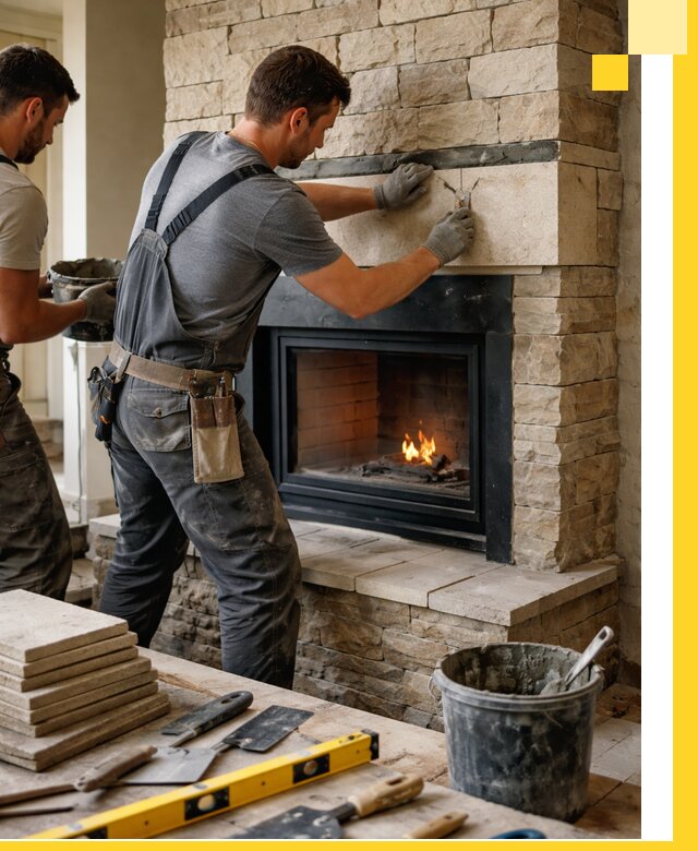 Проектирование и установка открытых каминов в Новотроицке