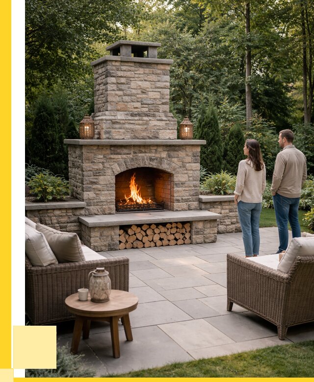 Уличные камины из кирпича в Новотроицке от 157020 р. | ЭриданНвт