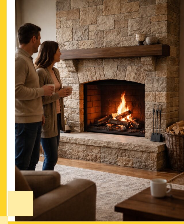 Каменные камины на заказ в Новотроицке от 188424 р. | ЭриданНвт