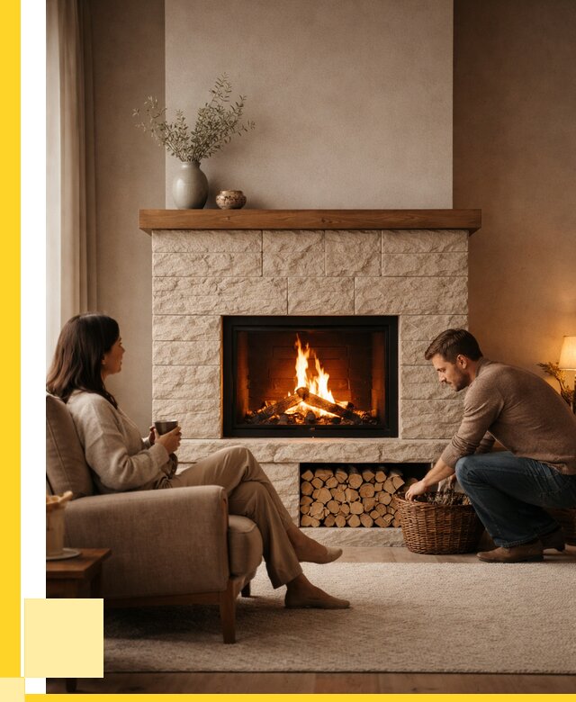 Камины для дома в Новотроицке под ключ от 157020 р. | ЭриданНвт