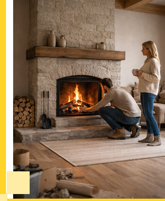 Камины для загородного дома в Новотроицке от 366380 р., ЭриданНвт