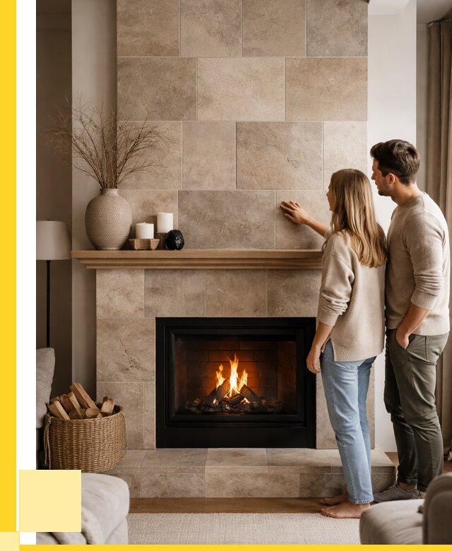 Облицовка каминов керамогранитом в Новотроицке от 4711 р. | ЭриданНвт