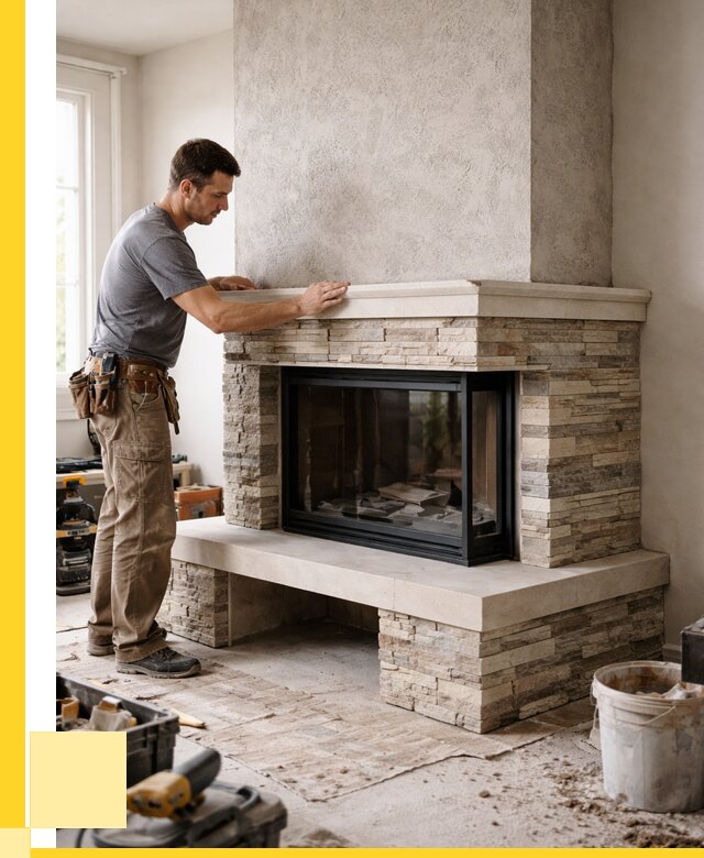 Изготовление каминов под ключ в Новотроицке от 157020 р. | ЭриданНвт