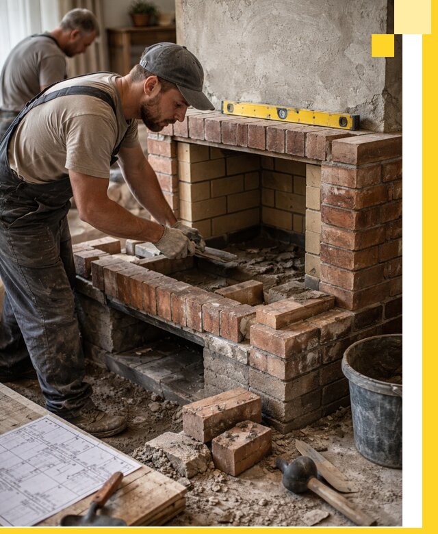 Изготовление и установка каминопечей под ключ в Новотроицке