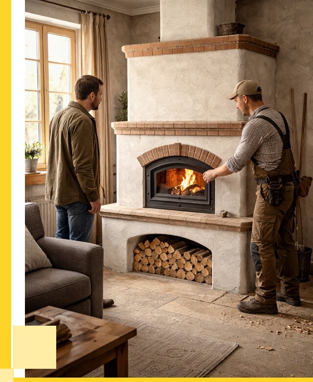 Печи камины в Новотроицке: кирпичные, изразцовые от 62808 р. | ЭриданНвт