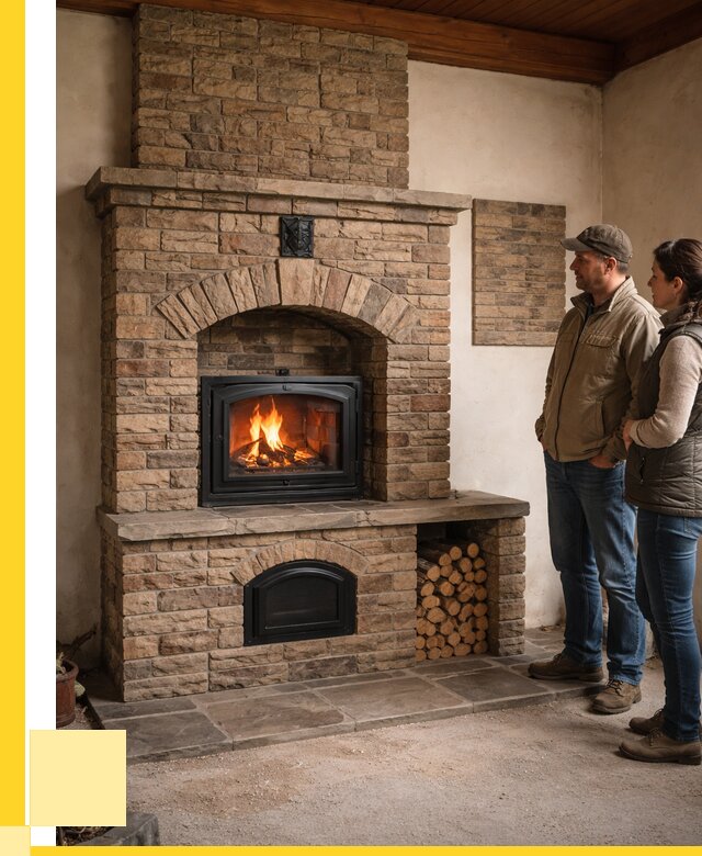 Кирпичная печь под ключ в Новотроицке от 157020 р. | ЭриданНвт