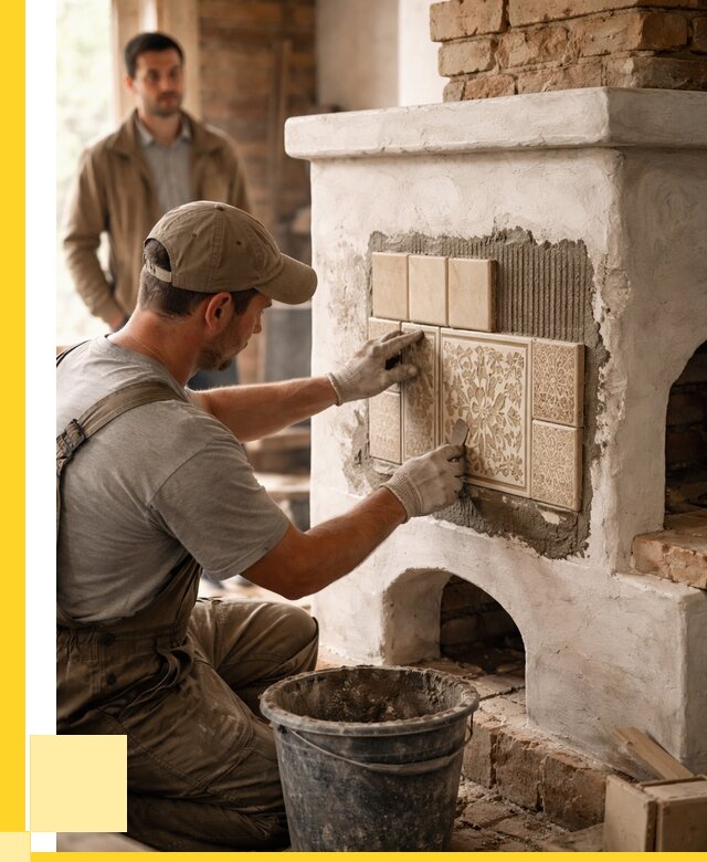 Отделка печей и банных печей в Новотроицке от 36638 р. | ЭриданНвт