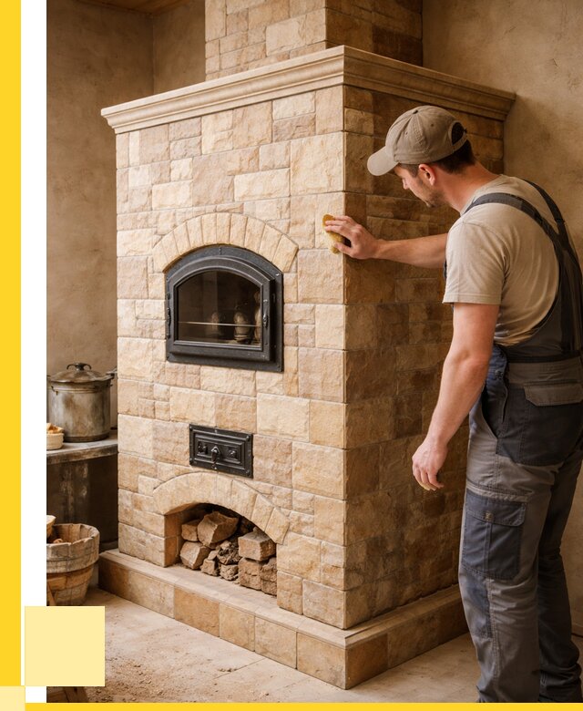 Облицовка печей в Новотроицке от 4711 р. под ключ | ЭриданНвт