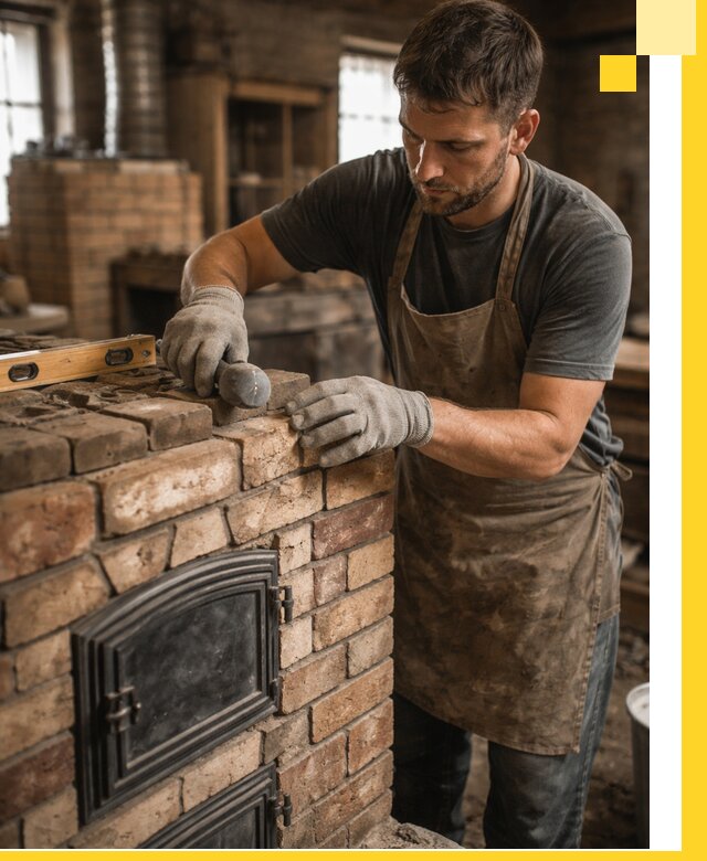 Изготовление печей на заказ в Новотроицке с проектом и монтажом