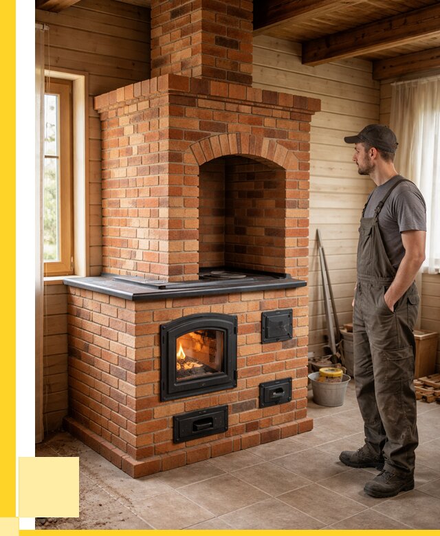 Кирпичные печи в Новотроицке: купить от 157020 р. | ЭриданНвт