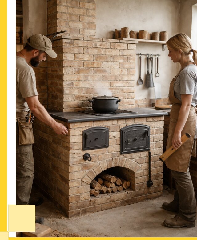 Варочно отопительные печи в Новотроицке от 94212 р. | ЭриданНвт