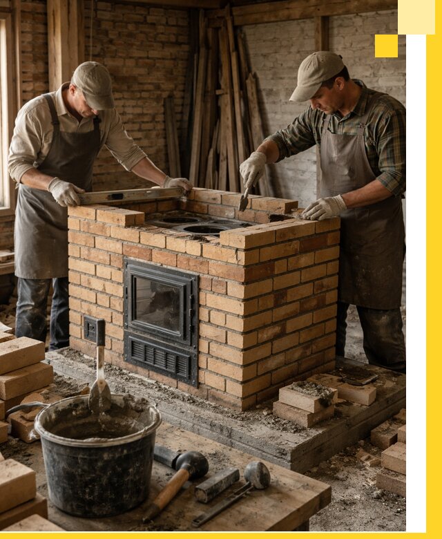 Изготовление и установка варочных печей под ключ в Новотроицке