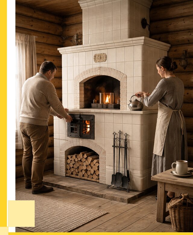 Русские печи в Новотроицке: установка от 157020 р. ЭриданНвт