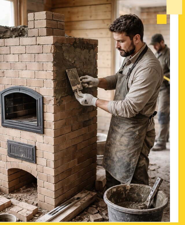 Изготовление и установка печей-шведок под ключ в Новотроицке