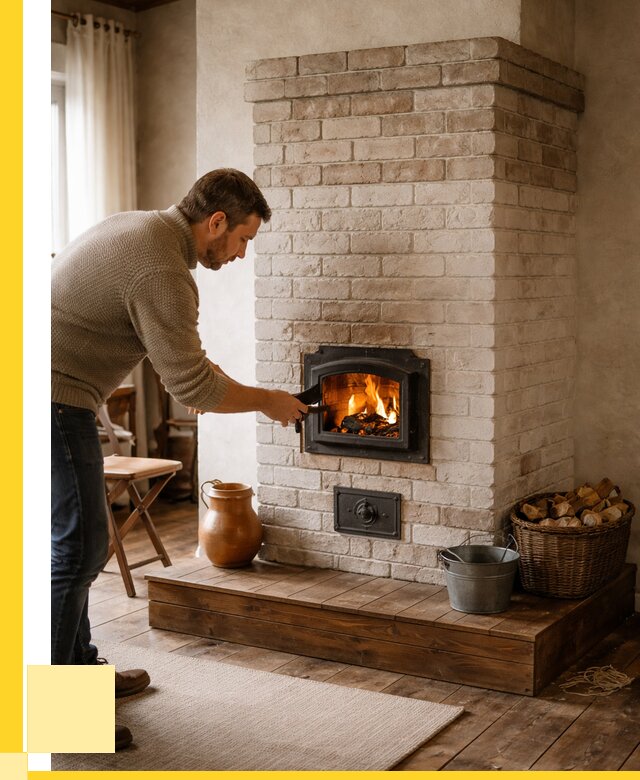 Печь голландка из кирпича в Новотроицке от 88978 р. | ЭриданНвт