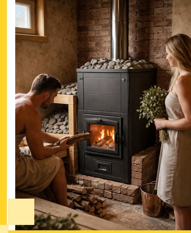 Кирпичная печь для бани на заказ в Новотроицке от 57574 р. | ЭриданНвт