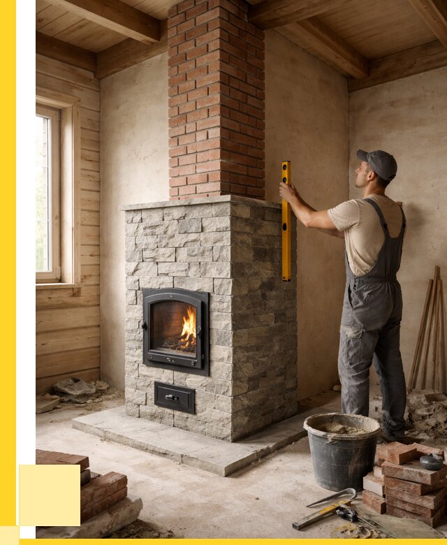 Печи и дымоходы под ключ в Новотроицке от 47106 р., ЭриданНвт