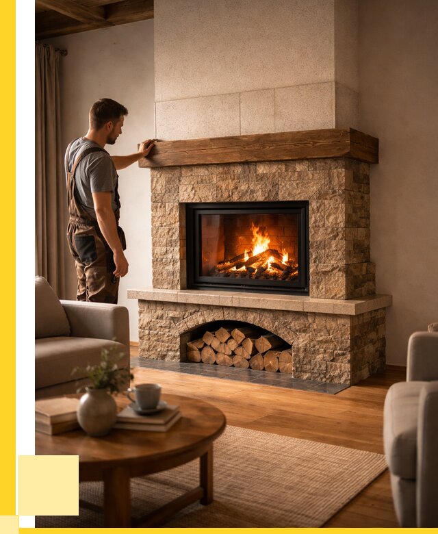 Печи камины для дома под ключ в Новотроицке от 57574 р. | ЭриданНвт