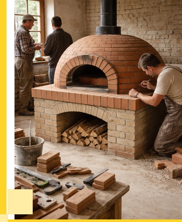 Помпейская печь дровяная для пиццы в Новотроицке | ЭриданНвт от 209360 р.