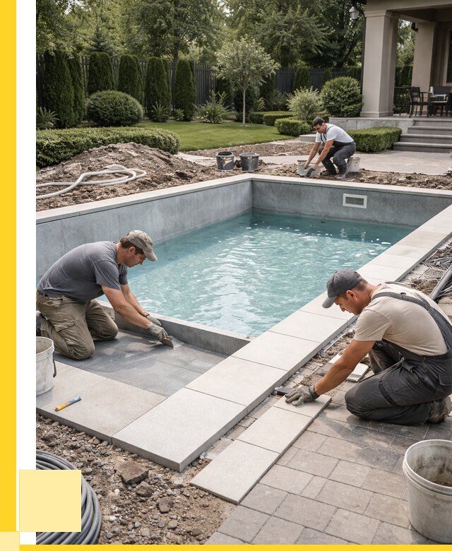 Монтаж бассейнов в Новотроицке под ключ от 471060 р. | ЭриданНвт