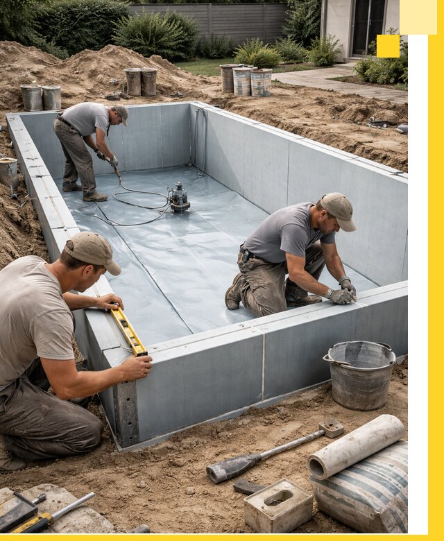 Профессиональный монтаж бассейнов под ключ в Новотроицке с гарантией