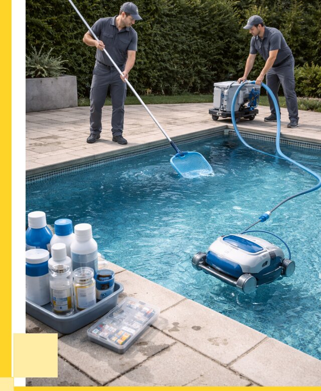 Чистка бассейнов в Новотроицке роботами, от 4711 р. | ЭриданНвт