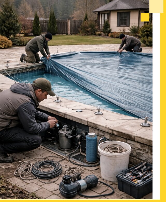 Консервация бассейнов в Новотроицке: подготовка к длительному хранению