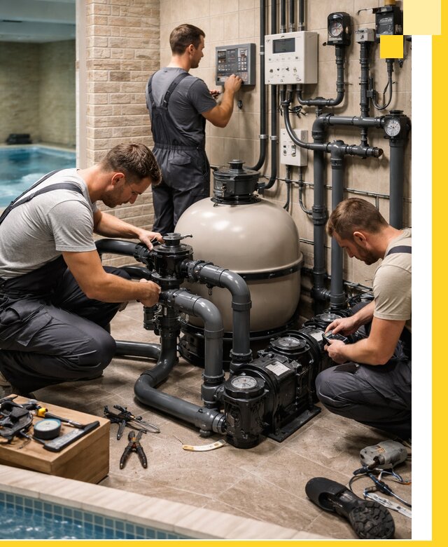 Комплексное оборудование для бассейнов под ключ в Новотроицке