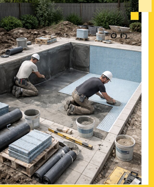 Проектирование и строительство стационарных бассейнов в Новотроицке