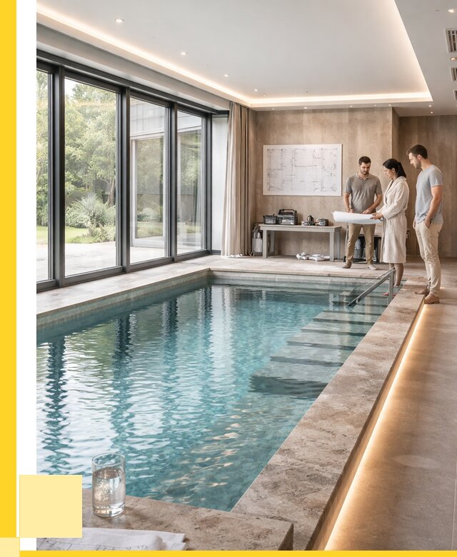 Закрытые бассейны под ключ в Новотроицке от 2617000 р. | ЭриданНвт