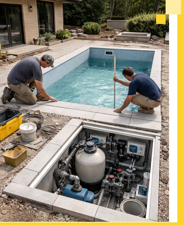 Строительство качественных домашних бассейнов под ключ в Новотроицке