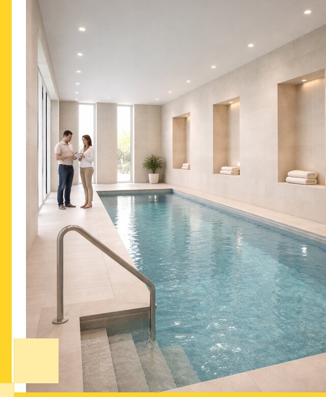 Бассейны в помещении под ключ в Новотроицке от 1570200 р. | ЭриданНвт