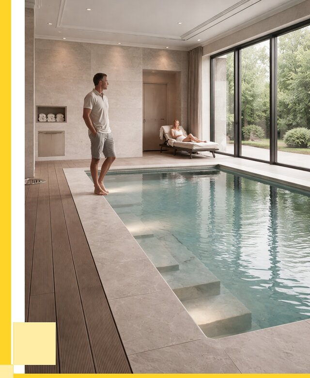 Бассейны в коттедже под ключ в Новотроицке от 1256160 р. | ЭриданНвт