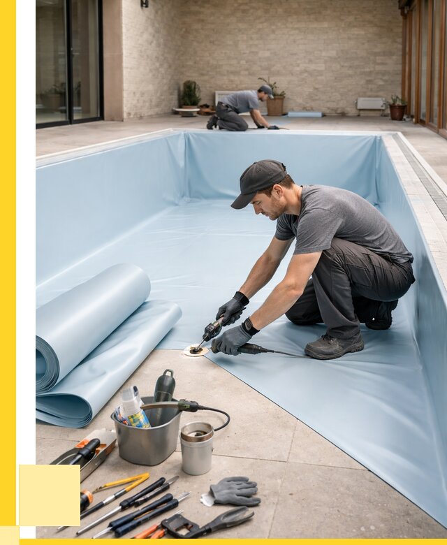 Пленка ПВХ для бассейнов в Новотроицке от 2617 р. | ЭриданНвт