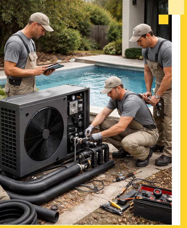 Проектирование и установка тепловых насосов для бассейнов в Новотроицке