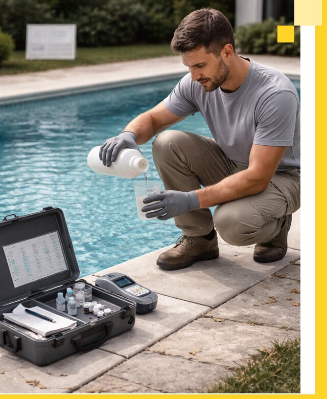 Профессиональная дезинфекция воды в бассейне в Новотроицке