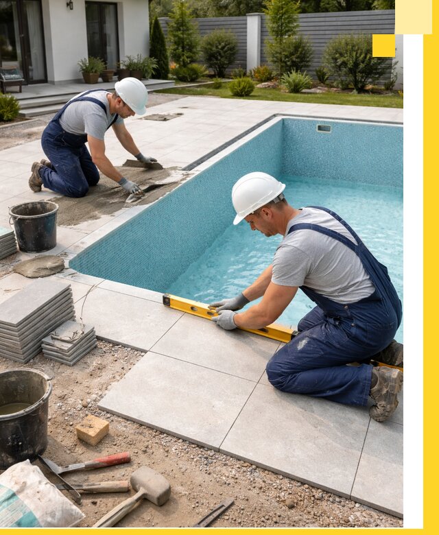 Строительство и монтаж плавательных бассейнов под ключ в Новотроицке