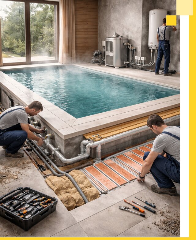 Проектирование и строительство тёплых бассейнов в Новотроицке