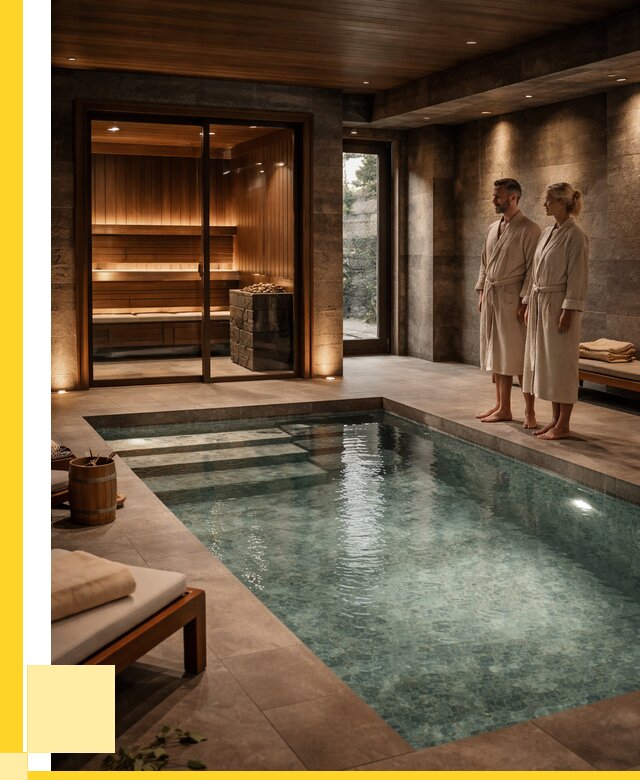 Сауна с большим бассейном в Новотроицке от 1256160 р. ЭриданНвт