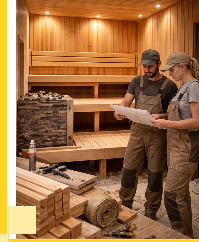 Строительство саун в Новотроицке под ключ от 261700 р., ЭриданНвт