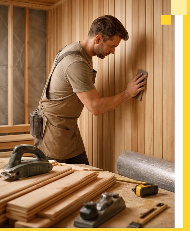 Профессиональная отделка саун и парных под ключ в Новотроицке