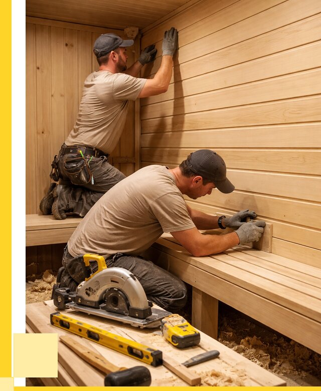 Обшивка саун вагонкой в Новотроицке от 2617 р. | ЭриданНвт