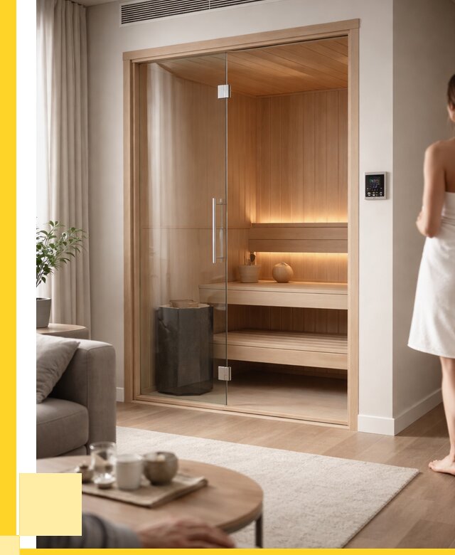 Сауна в квартире под ключ в Новотроицке от 125616 р. ЭриданНвт