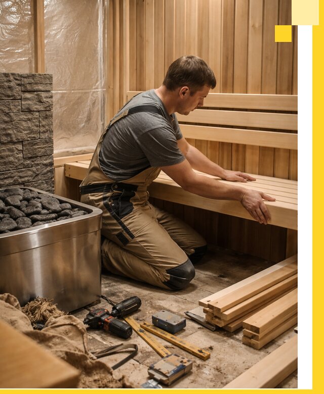 Сауны для дома под ключ с проектированием и монтажом в Новотроицке