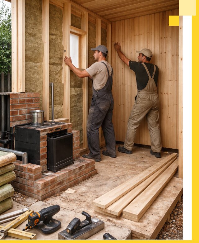 Строительство и установка дачных саун под ключ в Новотроицке