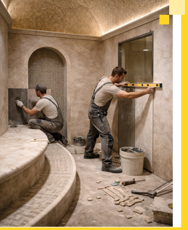 Проектирование и строительство саун с хамамом под ключ в Новотроицке