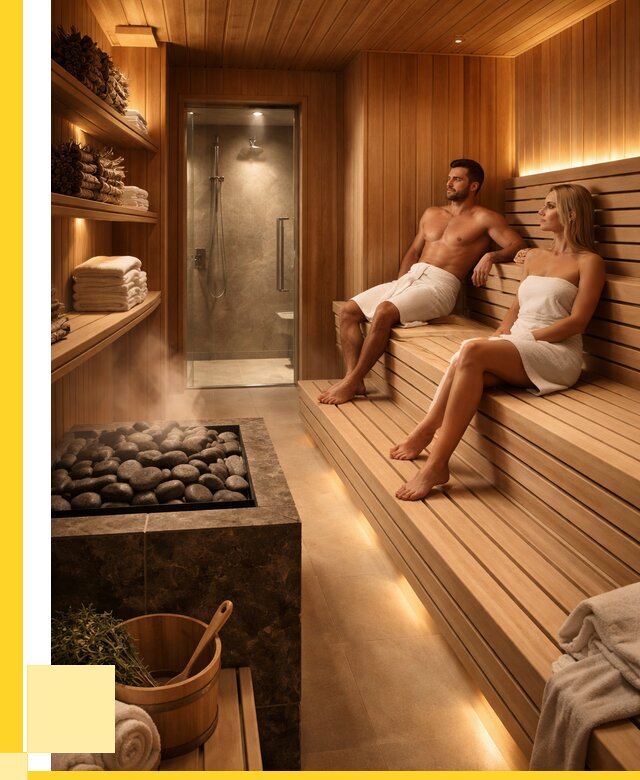Интерьеры саун под ключ в Новотроицке от 188424 р. | ЭриданНвт