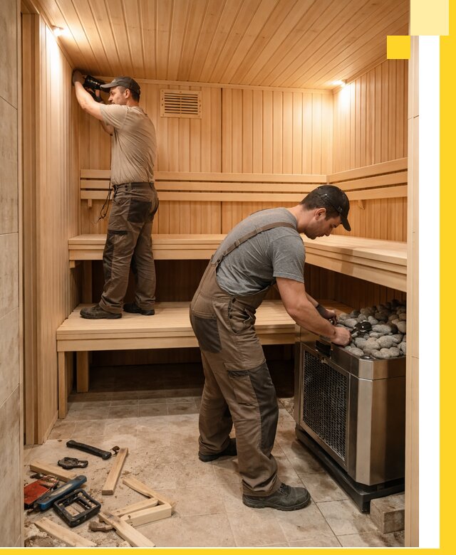 Купить сауну под ключ в Новотроицке с монтажом и гарантией