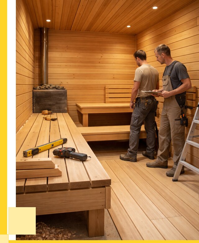 Отделка бань и саун в Новотроицке по цене от 4711 р. | ЭриданНвт