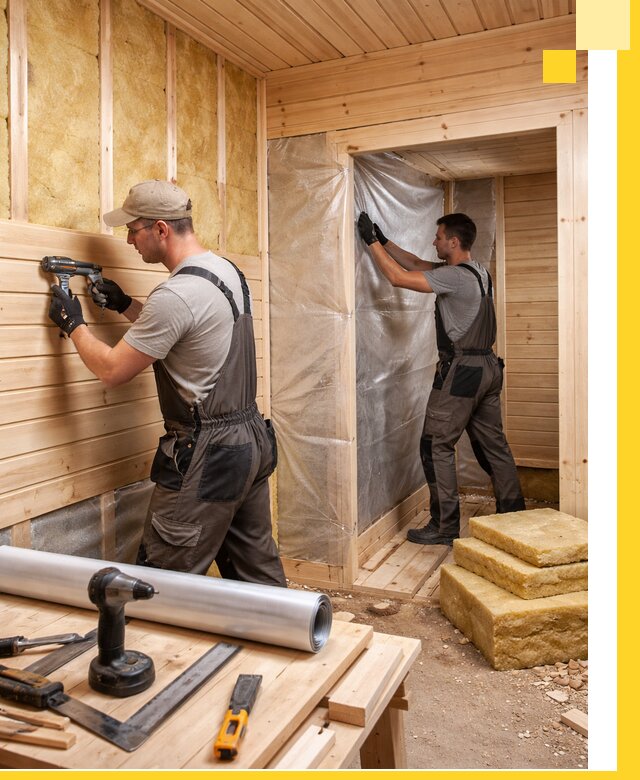 Бани под ключ в Новотроицке с проектом и полным монтажом